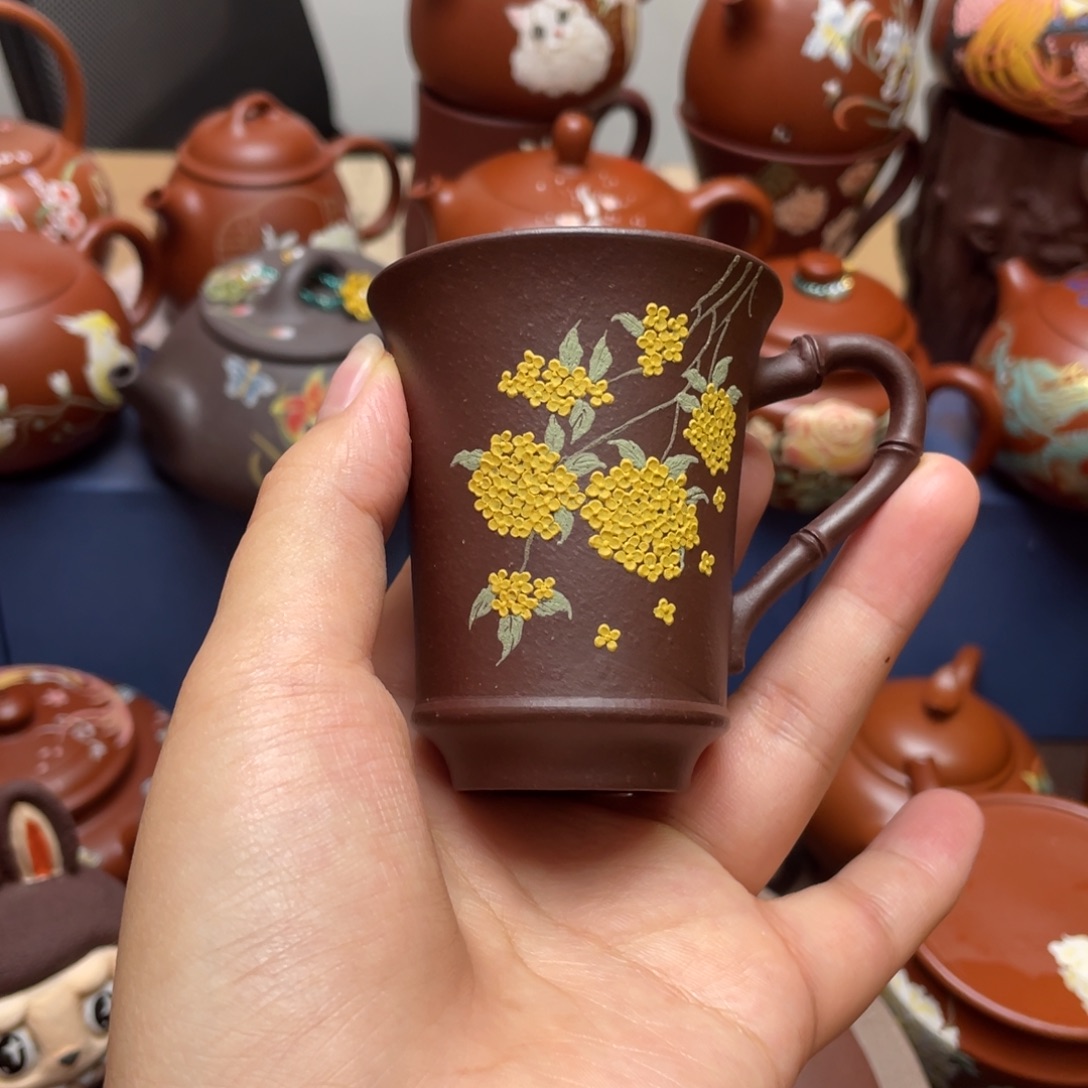 茶杯紫砂紫砂主人杯60cc