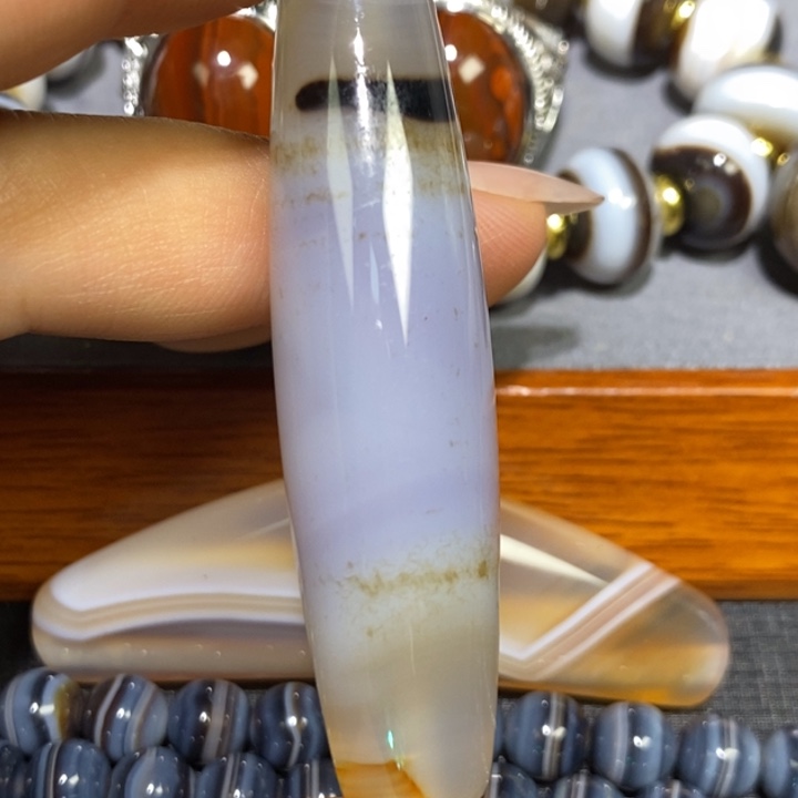 未镶嵌颈饰玛瑙/玉髓