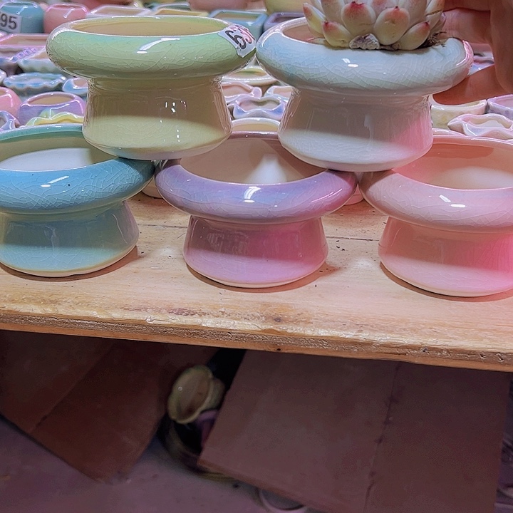 陶瓷花盆当场凑满12包邮