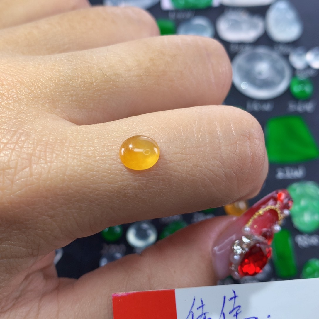 翡翠颈饰未镶嵌纯天然缅甸A货翡翠