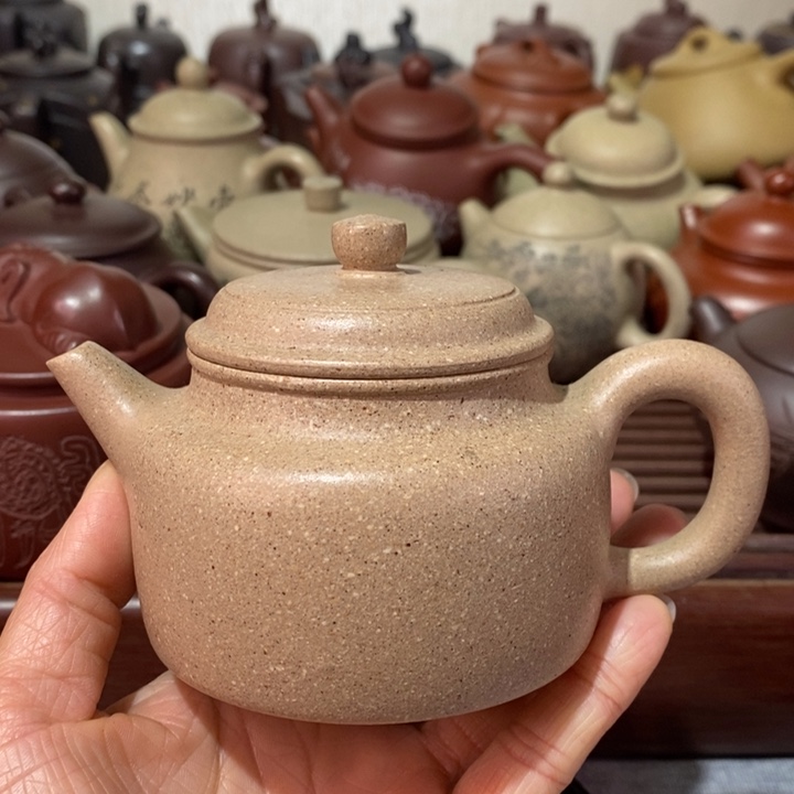 紫砂茶壶微瑕处理一把