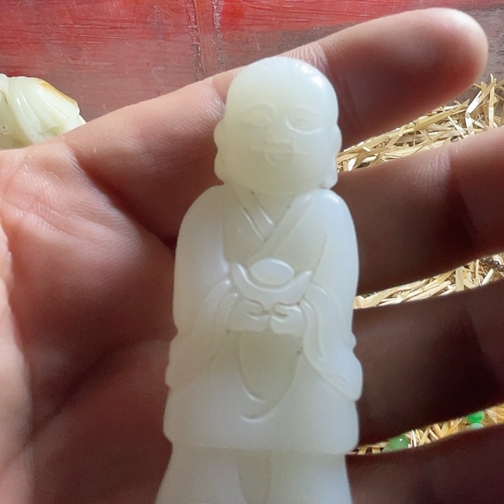 和田玉（糖玉）挂件未镶嵌