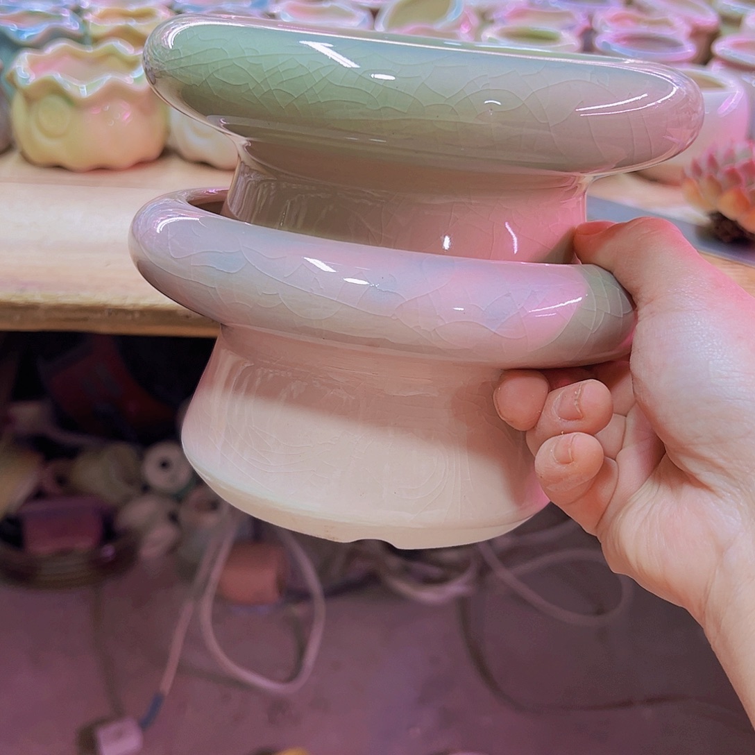 陶瓷花盆当场凑满12包邮