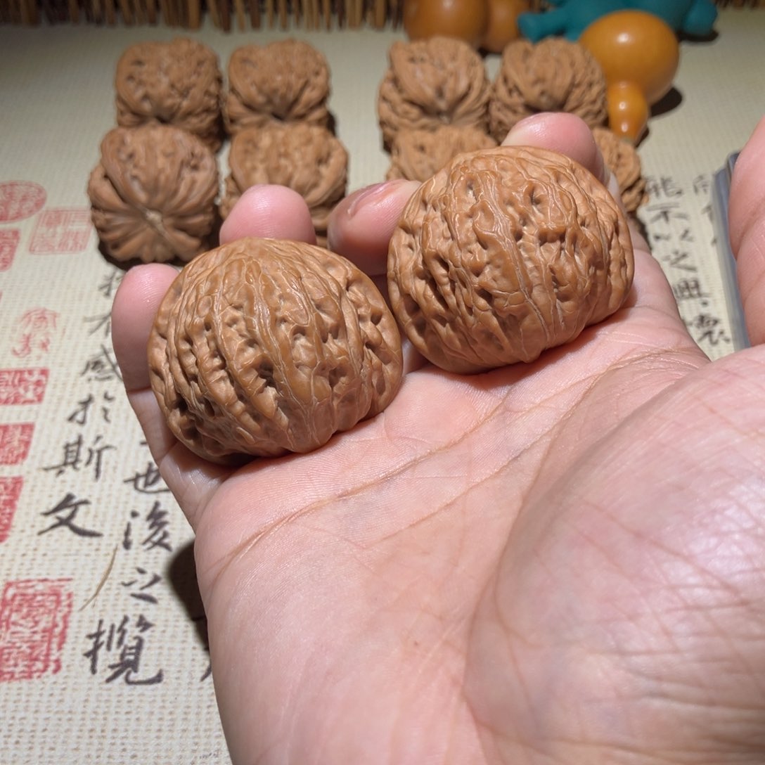 文玩核桃吊坠铁锤42尺全品不面试