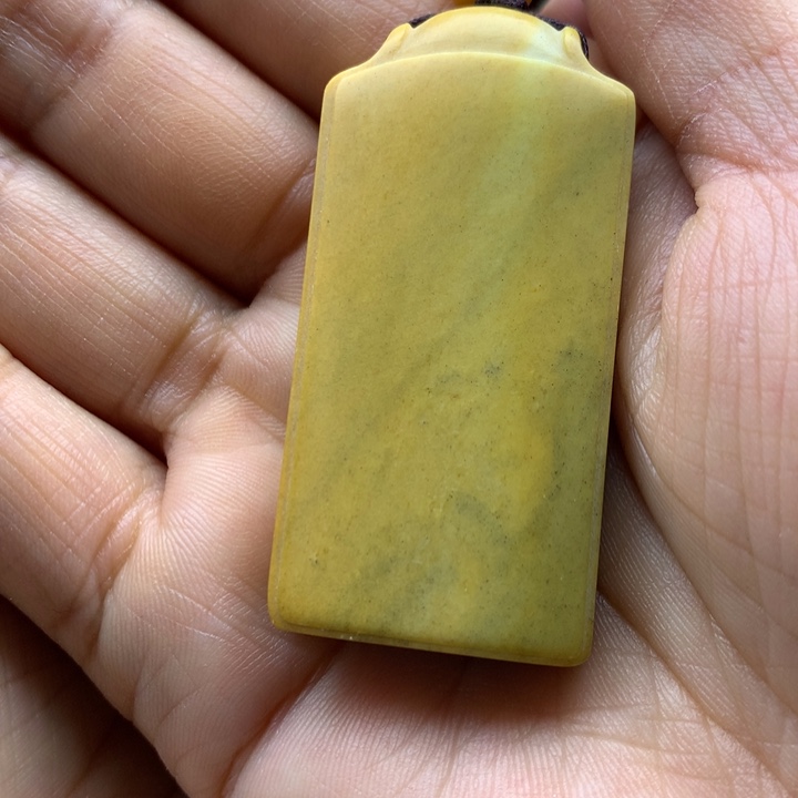 【闪购商品】岫岩河磨玉（透闪石质玉）吊坠未镶嵌丿***辰