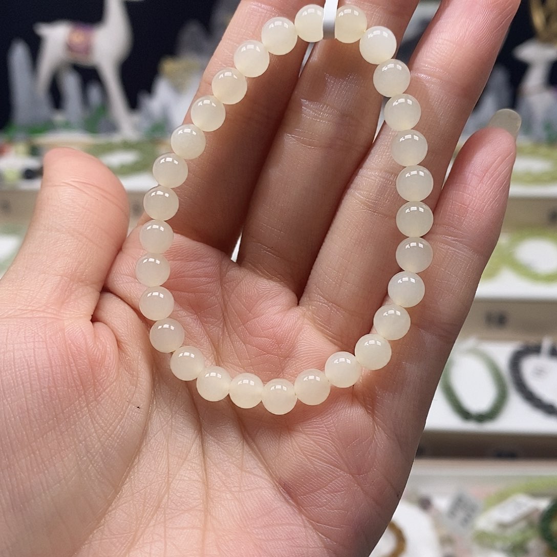 未镶嵌手串和田玉