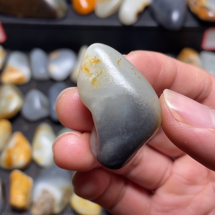 和田玉未镶嵌挂件26