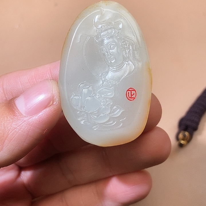 和田玉颈饰未镶嵌HX