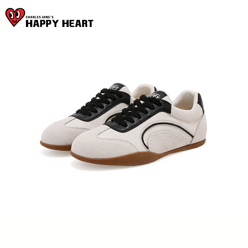 HAPPY HEART查尔斯桃心德训鞋时尚休闲鞋休闲鞋夏季球鞋复古