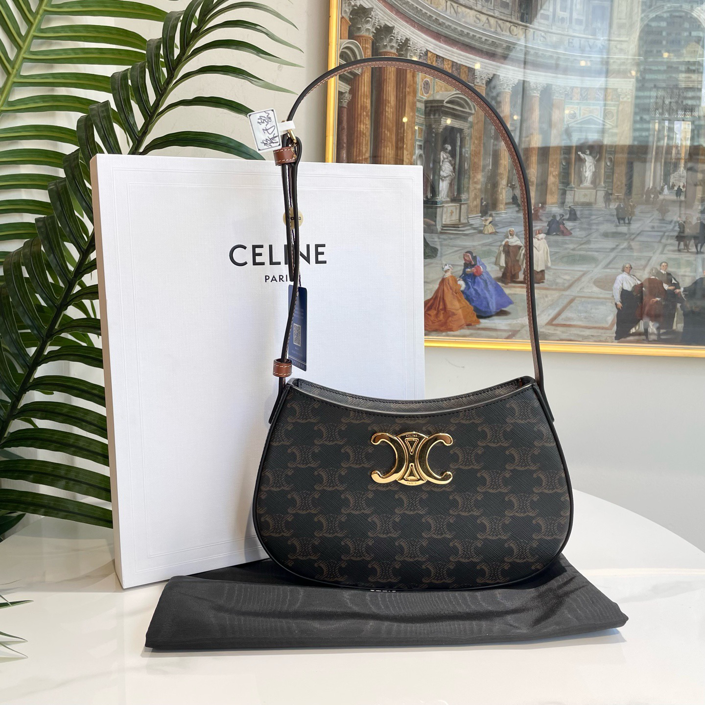 95新 Celine/思琳 御古屋/19101/Tilly凯旋门单肩包