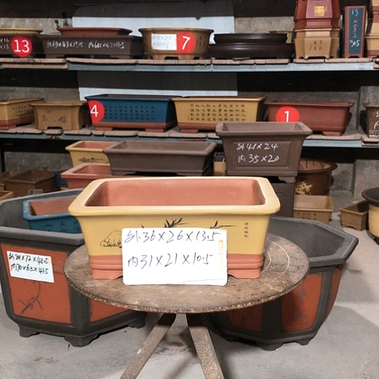 紫砂紫砂花盆包邮紫砂