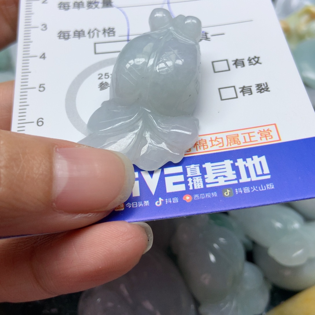 翡翠颈饰未镶嵌天然翡翠