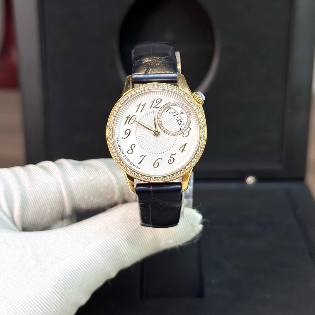 99新 Vacheron Constantin/江诗丹顿 1205F/00伊灵女神30mm全套23