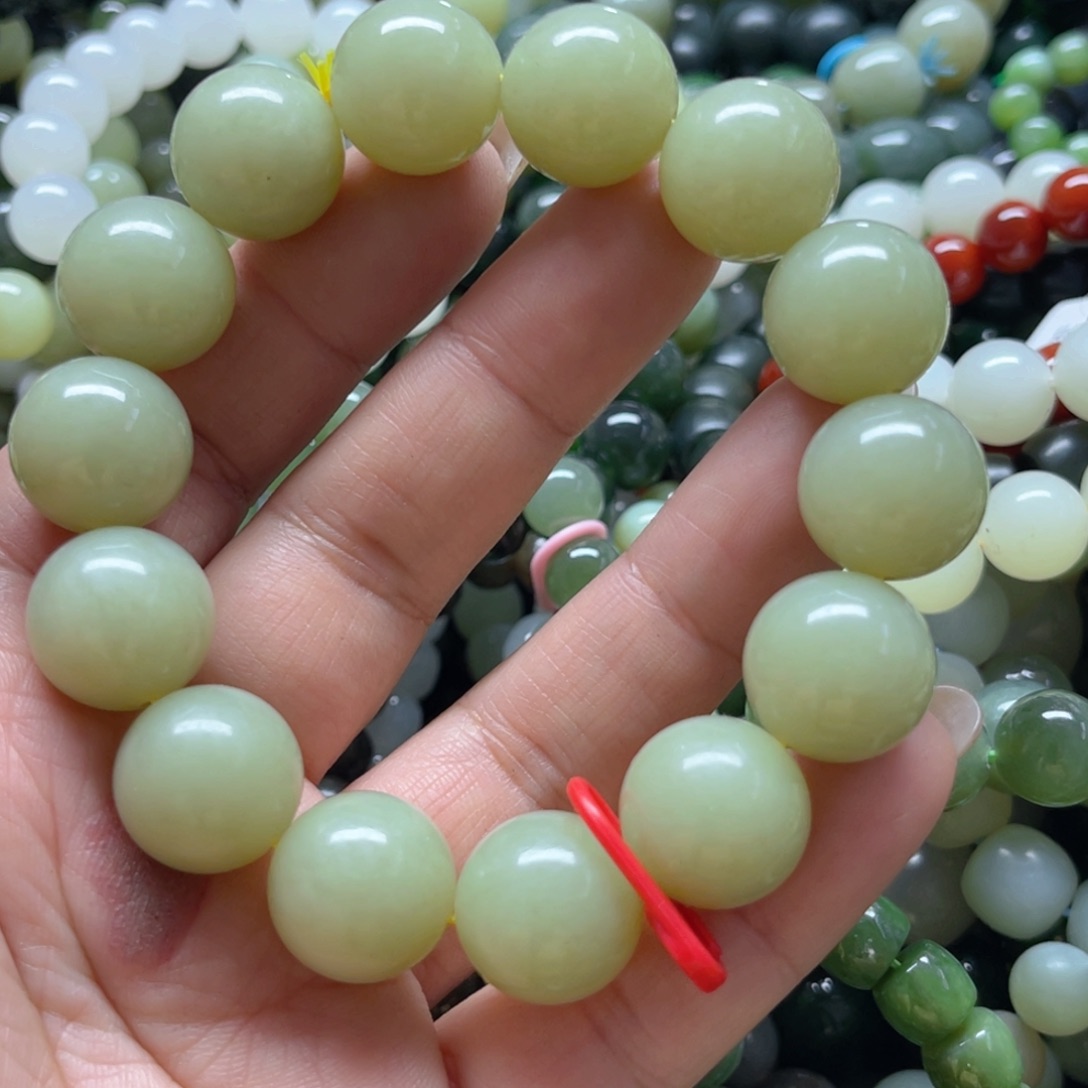 和田玉手链未镶嵌