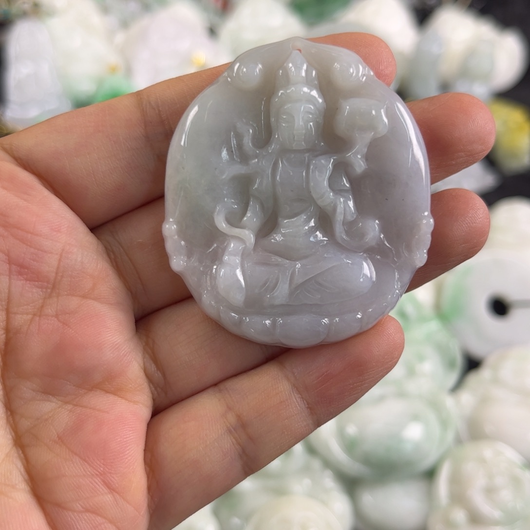 吊坠(不含链)未镶嵌翡翠