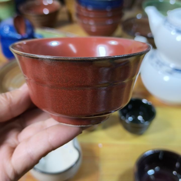 瓷片磁州窑五厂盘碗壶杯