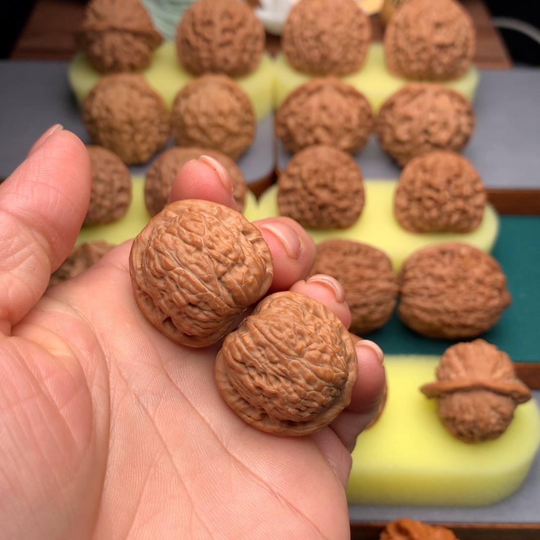 文玩核桃吊坠全品平底锅28.5