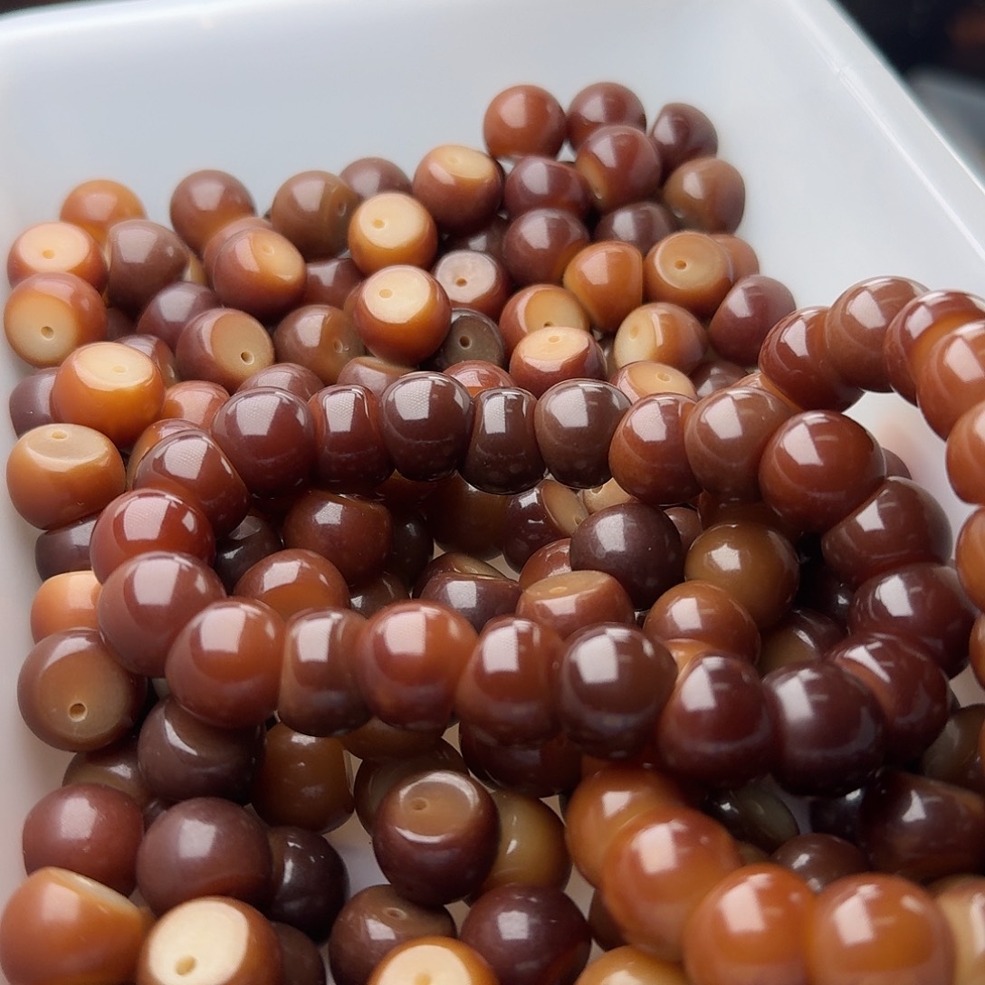 菩提根/象牙果吊坠20 颗菲料追光蒜瓣 14  厚切