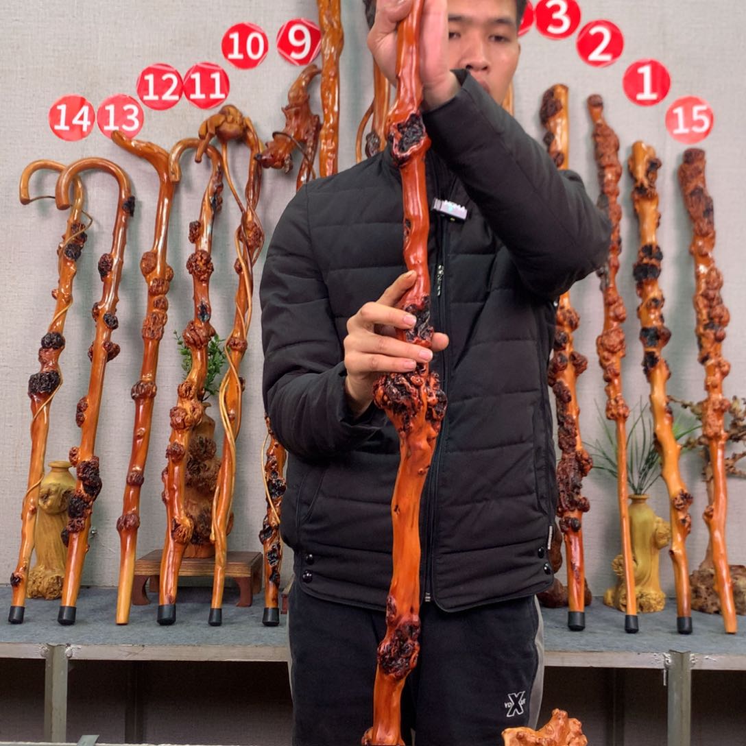 黑果木天然实木带自然纹裂介意勿拍