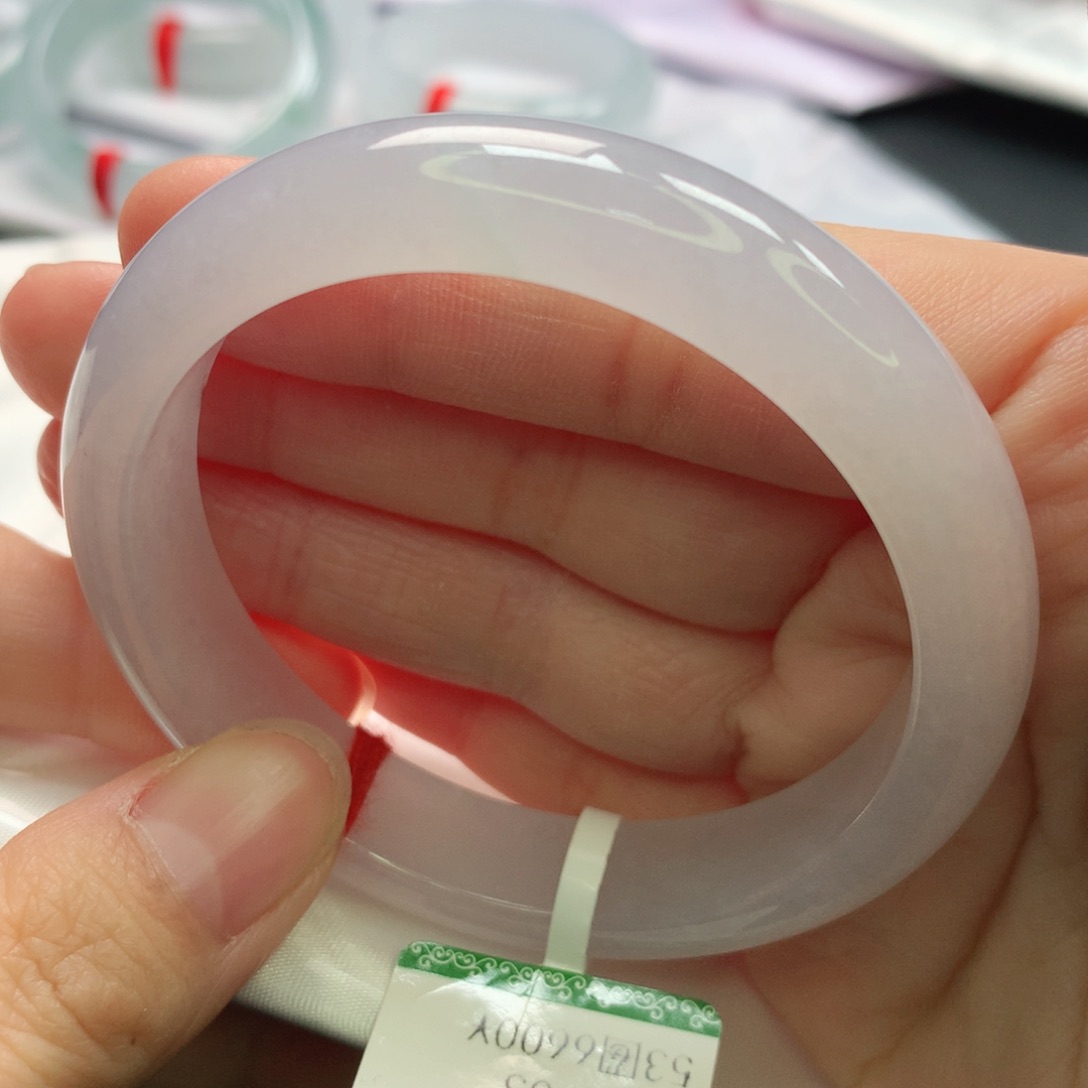 翡翠手镯未镶嵌5354圈