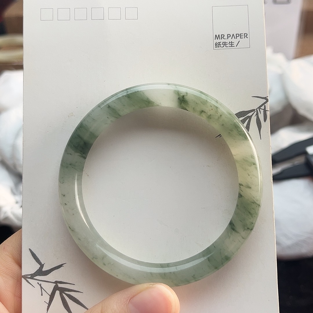 未镶嵌手镯石英质玉7