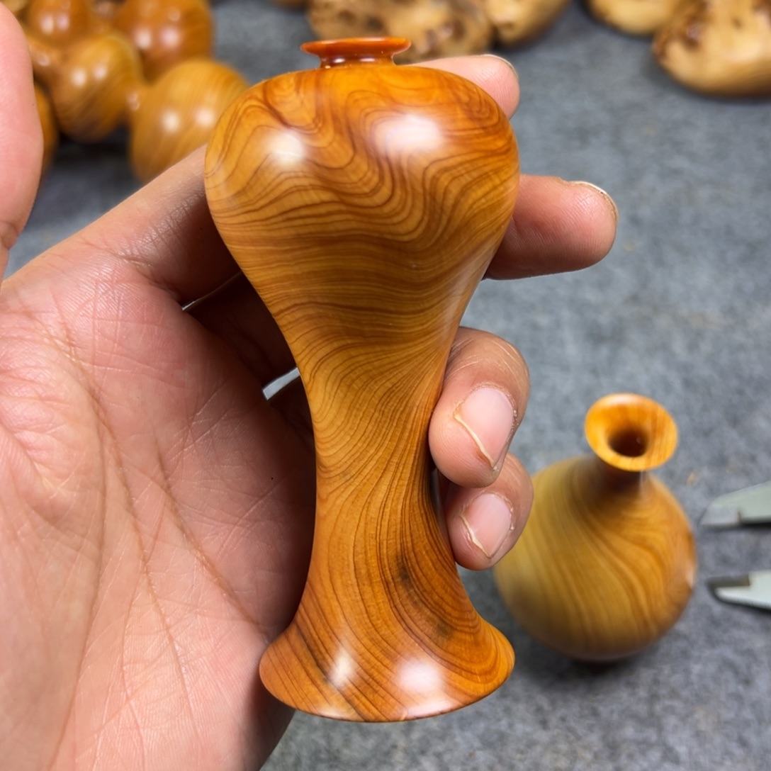寒***墨柏木（崖柏）太行陈化瓶子