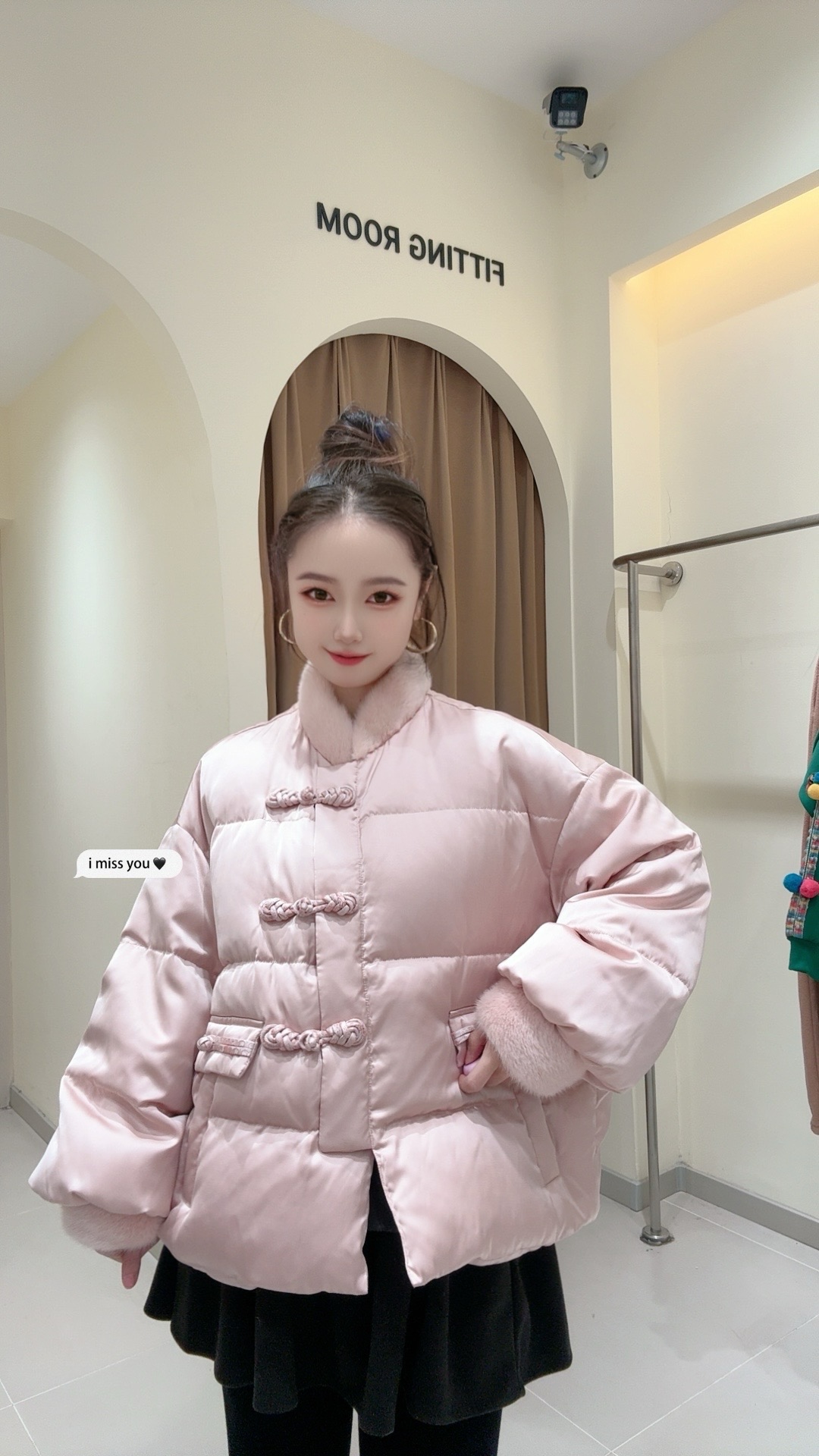 大观欧货时尚百搭纯色简约加厚外套