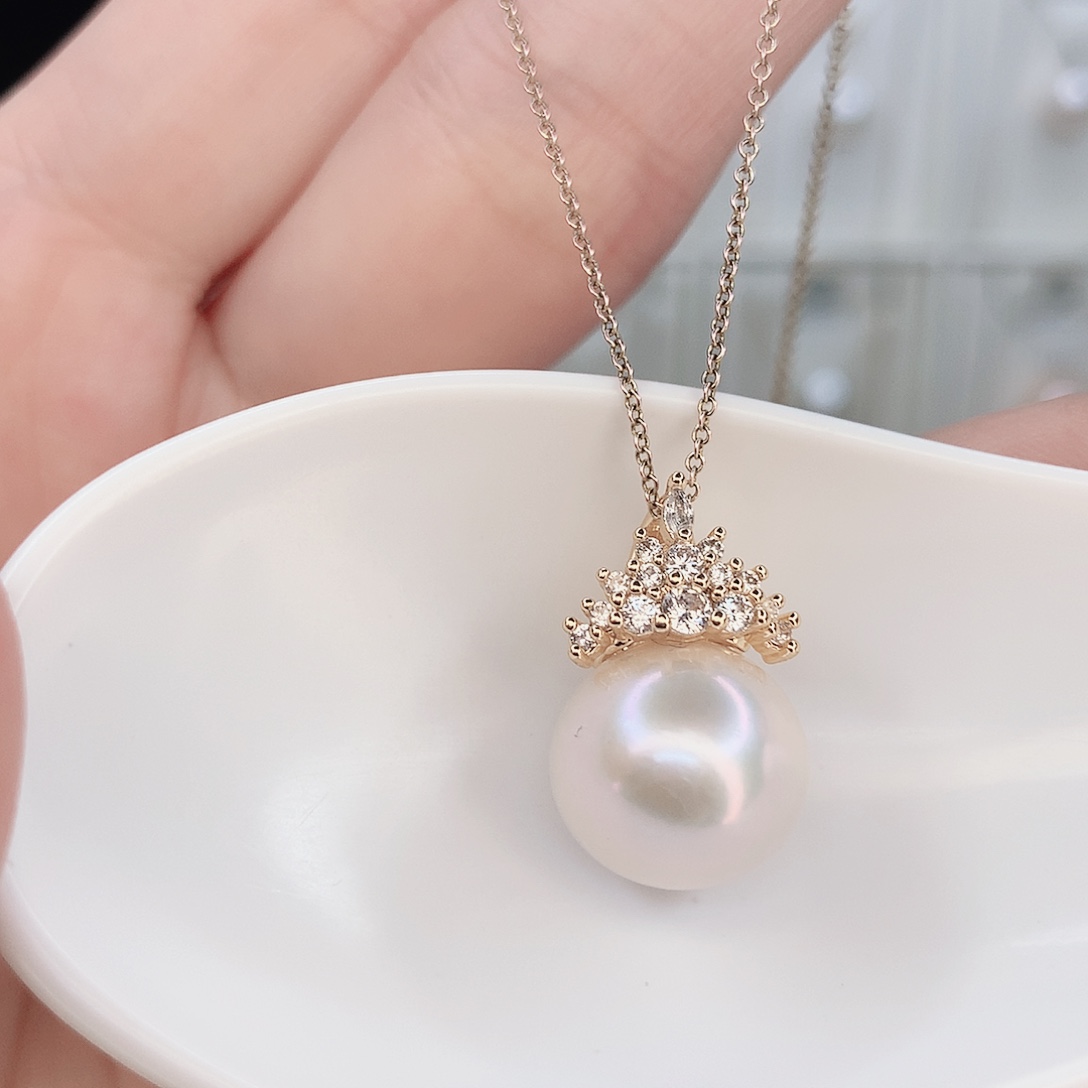 合金吊坠(赠链)淡水珍珠