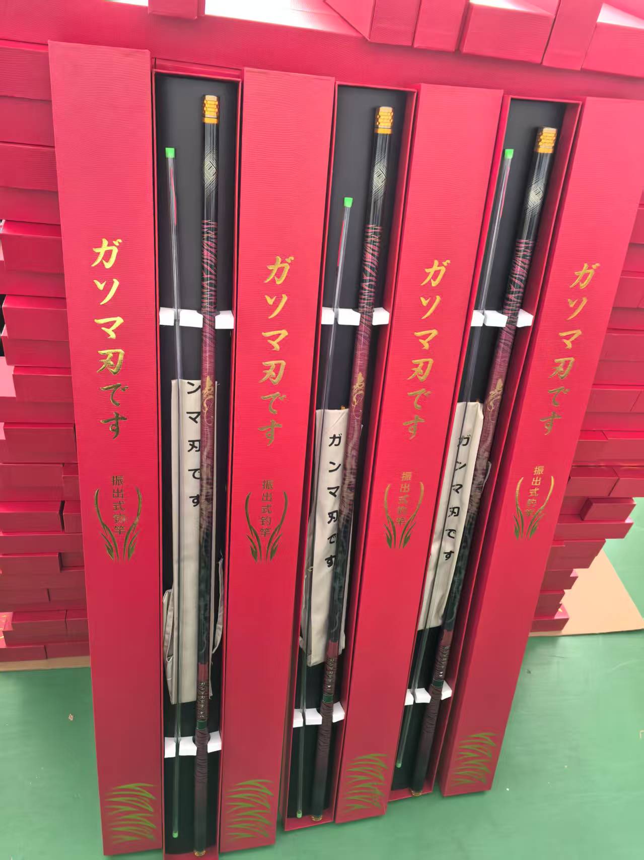 威海  虎纹皮 超轻超硬台钓杆