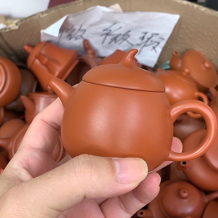 原矿朱泥茶具茶壶家用120