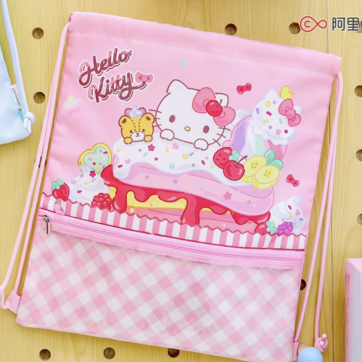【三丽鸥抽绳背包】另物赏三丽鸥正品盲盒周边