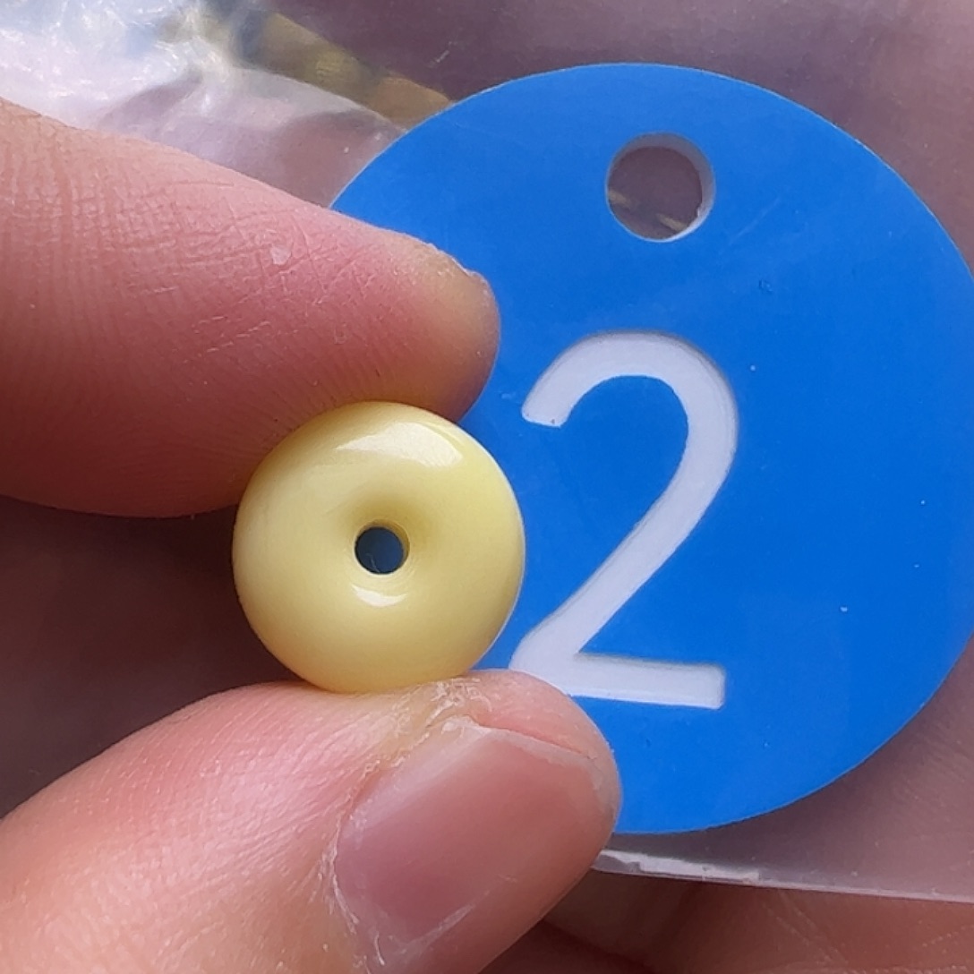 蜜蜡未镶嵌珠宝奇石11mm金沙