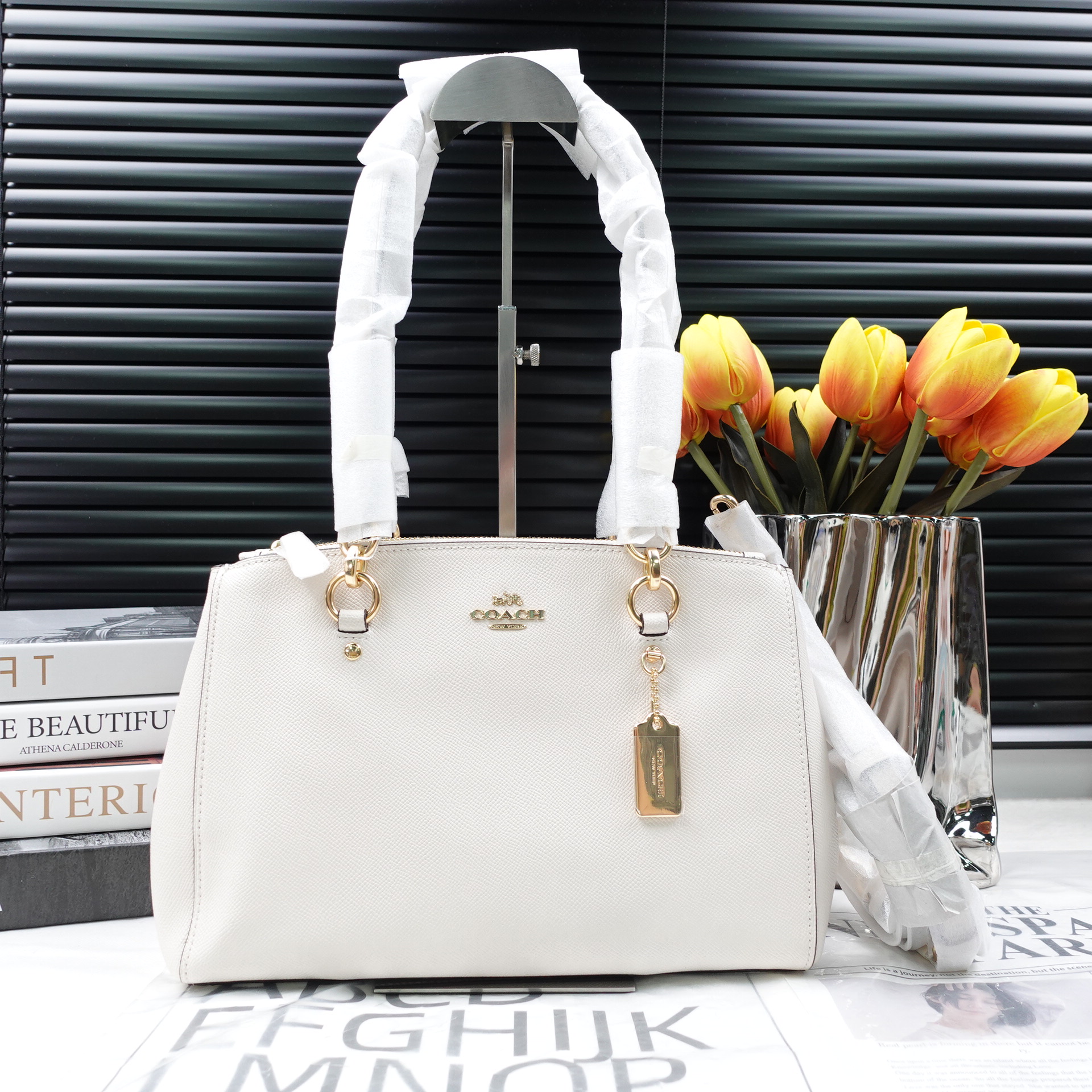 95新 COACH/蔻驰 单肩包/T10252526