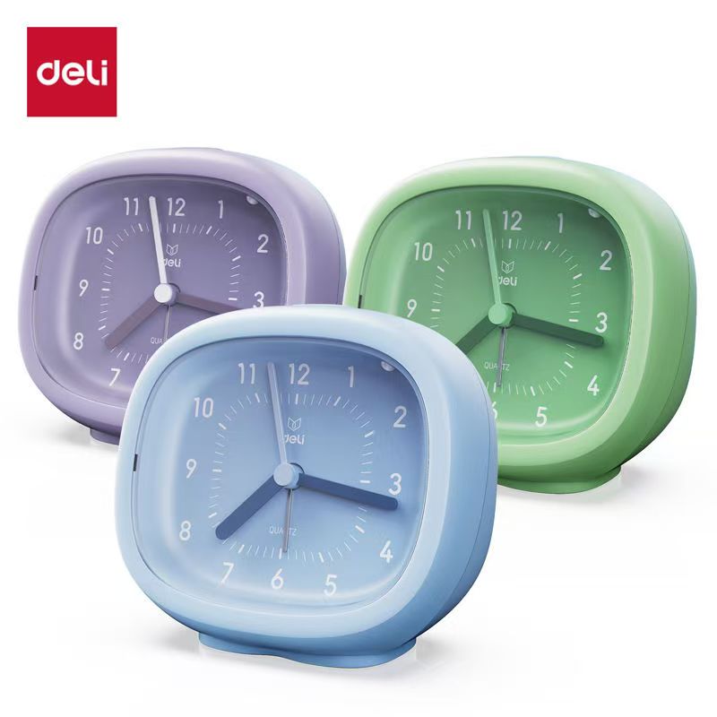 Deli/得力萌萌怪指针闹钟LE304-科学实验