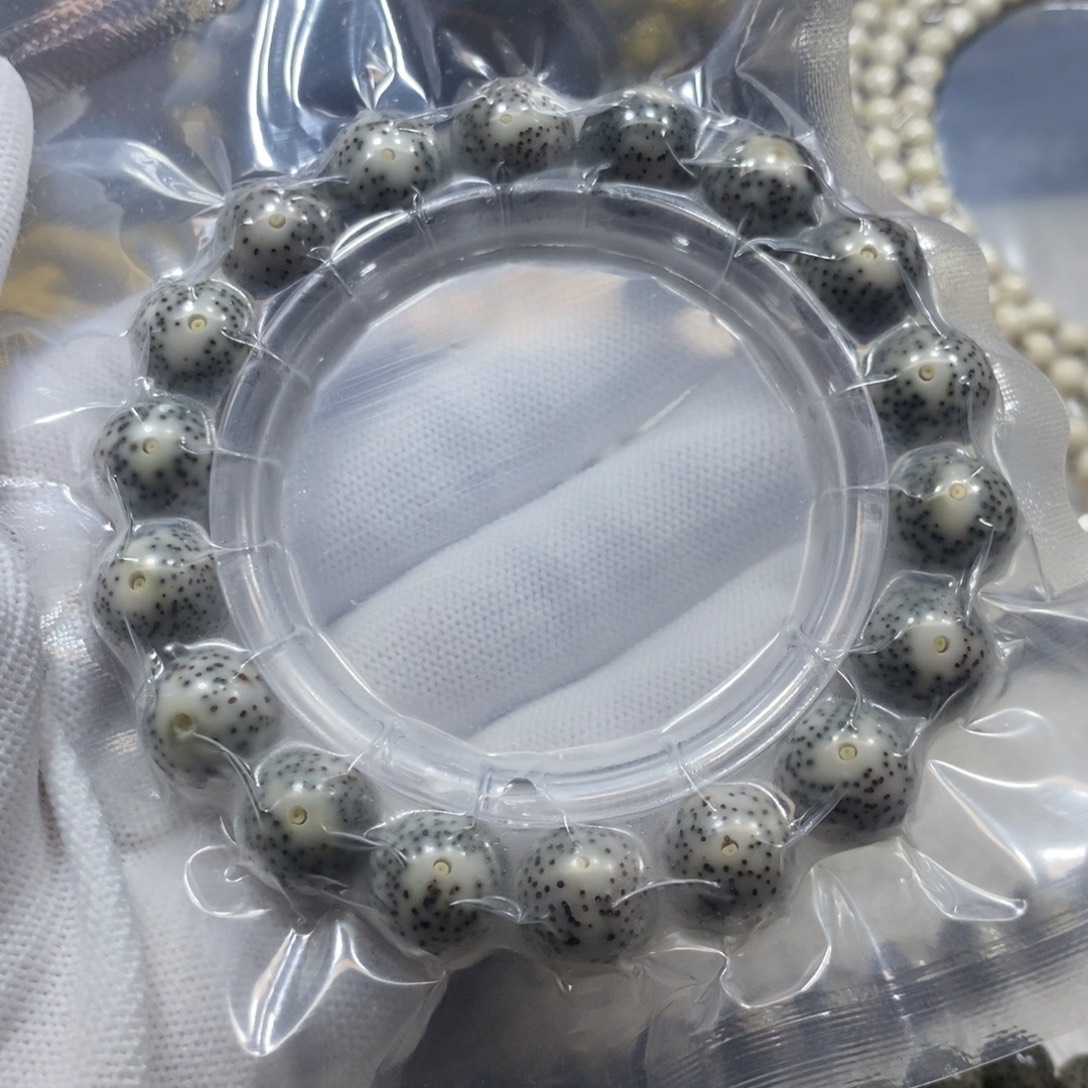 星月菩提手串绿幽灵13圆