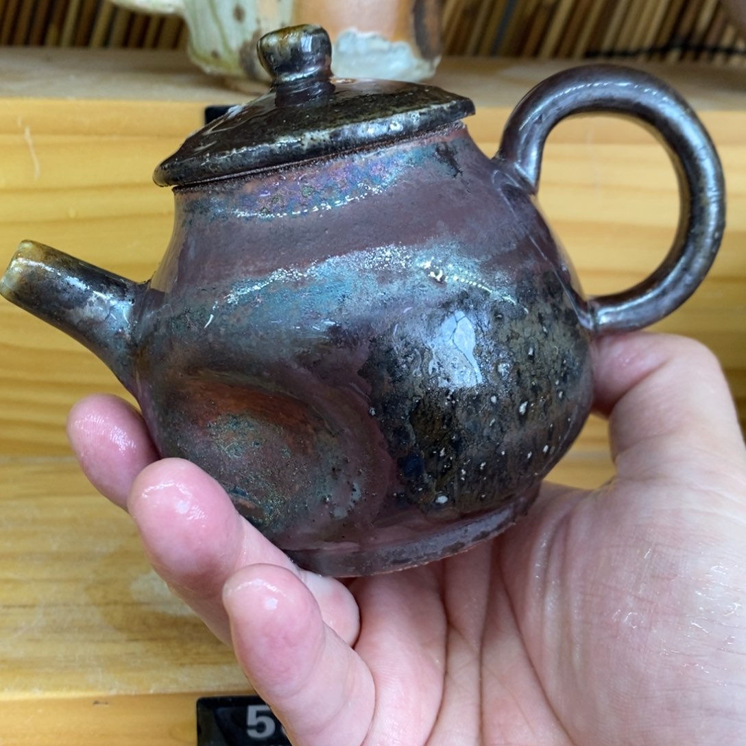 陶园柴烧，精品高货。583瑕缺肉