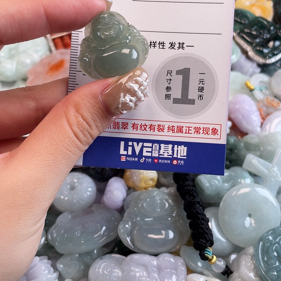 翡翠未镶嵌颈饰1586