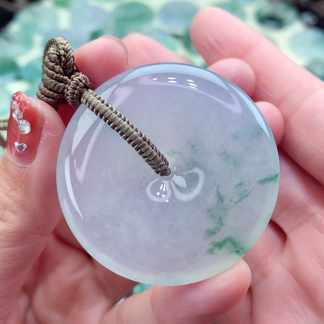 翡翠颈饰未镶嵌21尺寸43.6/7.7