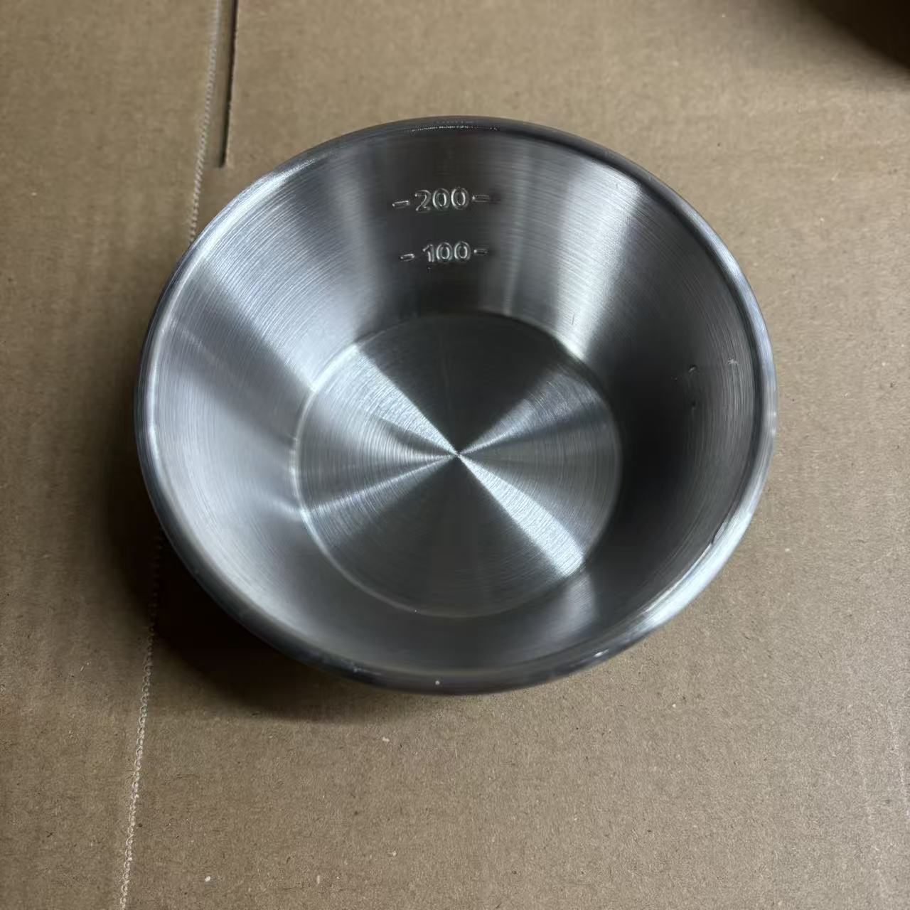 *朱 不锈钢折叠碗  直径12cm 容量300ml