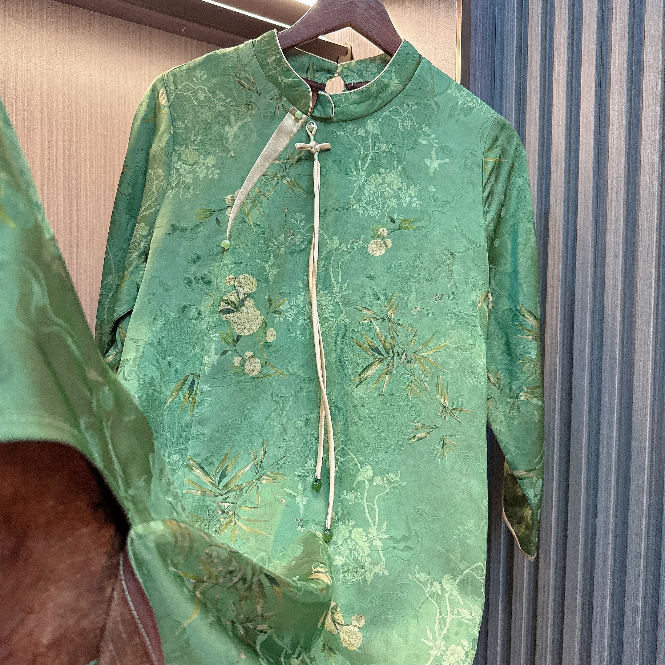 静秋-新中式改良盘扣旗袍连衣裙