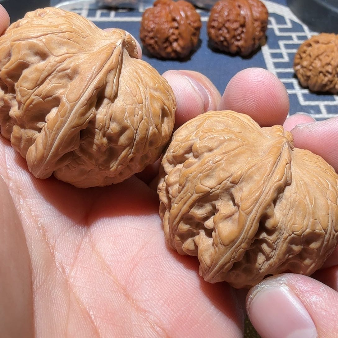 文玩核桃把件元宝