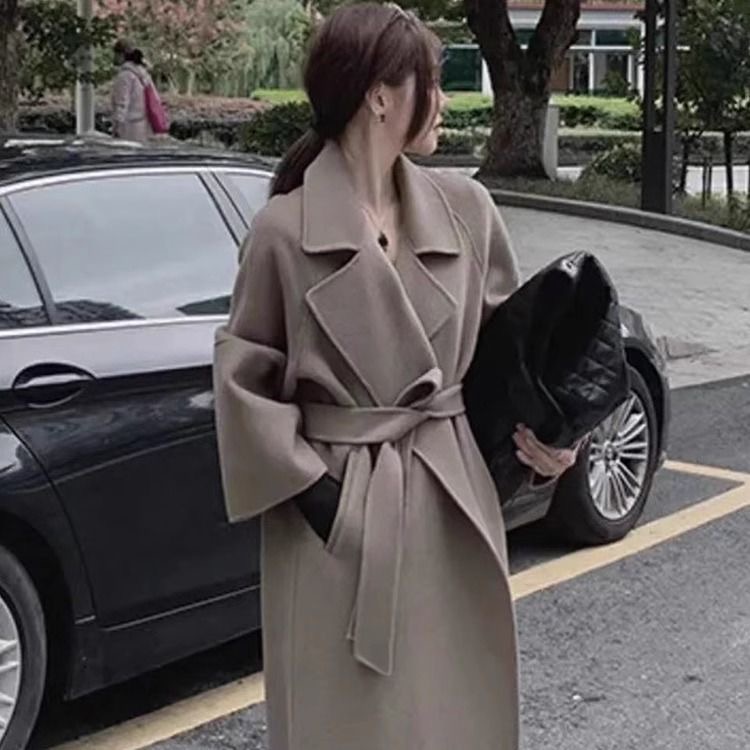 Q1001-1200秋冬季单面呢子大衣女士外套（请勿乱拍对应编码下单）