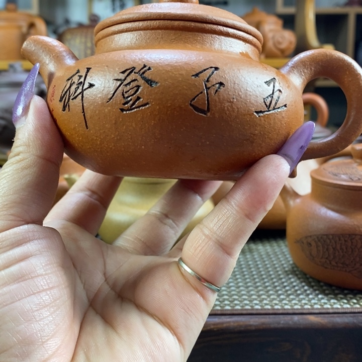 Q***鱼紫砂茶壶原矿紫砂壶系列产品