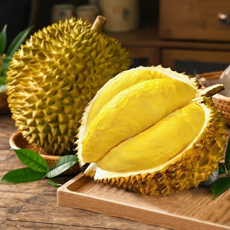 【到手3.2斤  4月日期】6A级泰国金枕树熟液氮锁鲜榴莲肉400g*4袋s