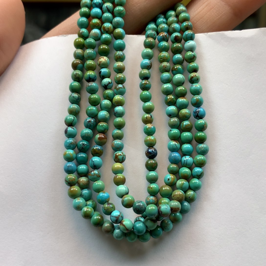 绿松石长链未镶嵌