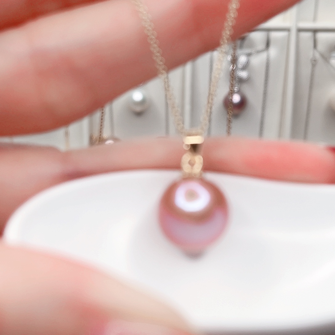 吊坠(赠链)淡水珍珠合金