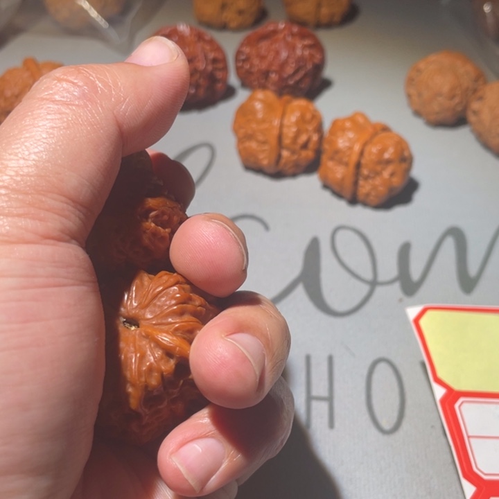 文玩核桃吊坠血麒麟