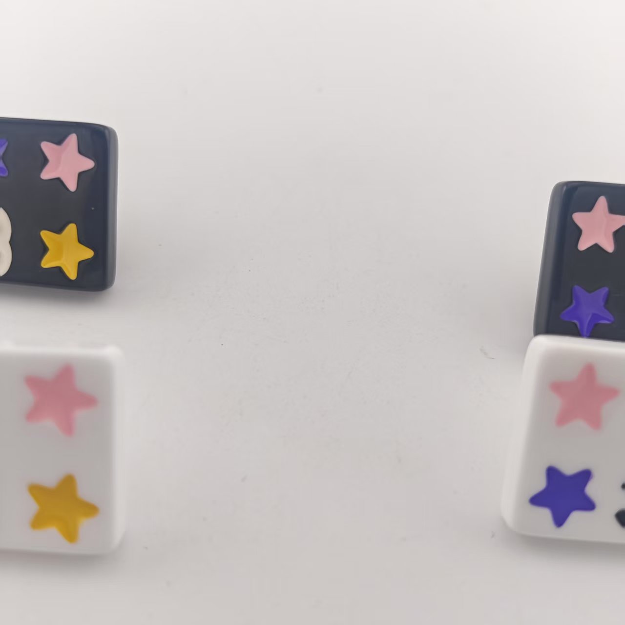 铜合金耳饰  VTGViVi饰品/中古饰品/时尚款/H782/彩点香水瓶耳环