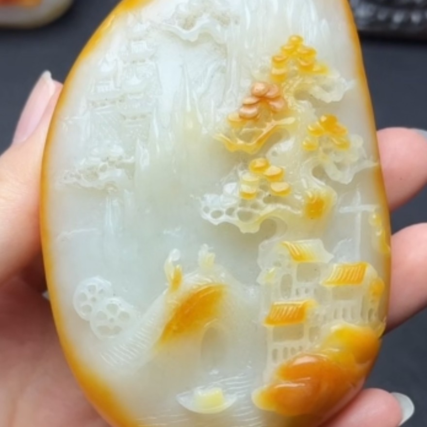 和田玉玉石挂件N109拍一发一