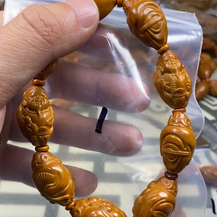 橄榄核手串/手链橄榄核雕工艺手串